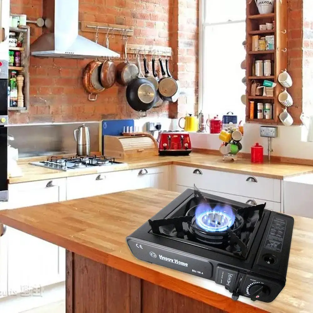 Газовая плита прочная портативная Кассетная печь Cass варочная панель горелка для
