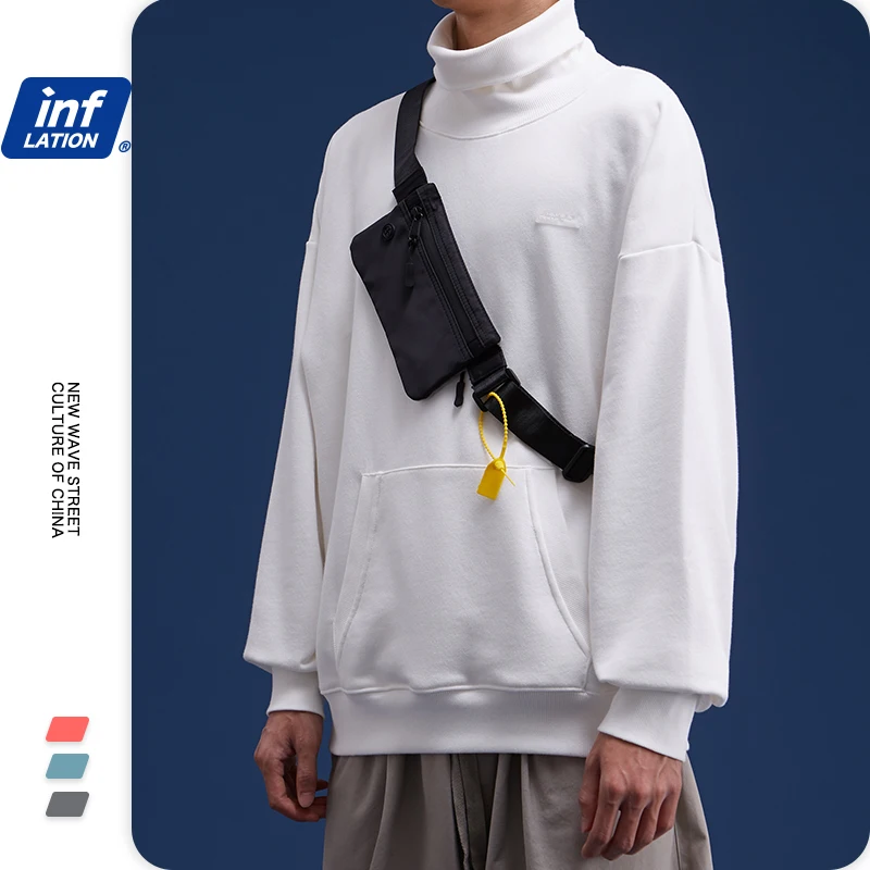 Мужская и Женская поясная сумка INFLATION эластичная для денег на лето 206AI2019|Поясные