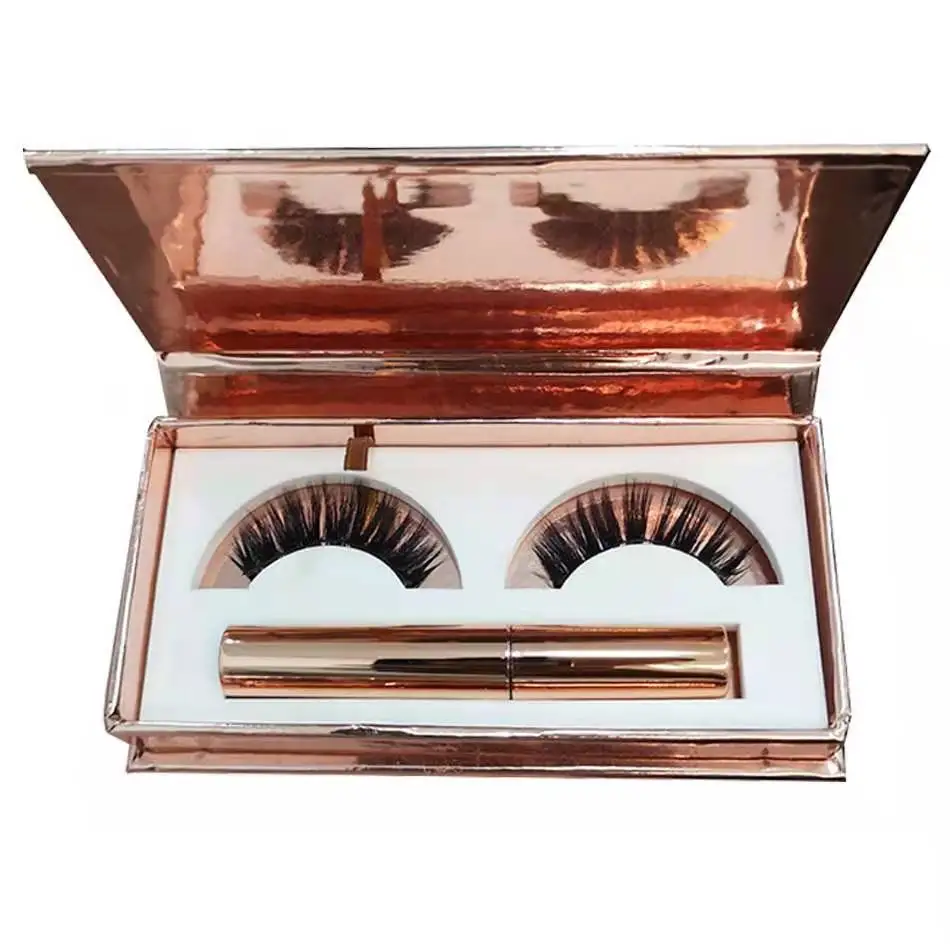 

Magnetic Eyelashes 3D Mink Eyelashes Magnetic Eyeliner Magnetic Lashes Short False Lashes Lasting Handmade Eyelash Makeup Tool