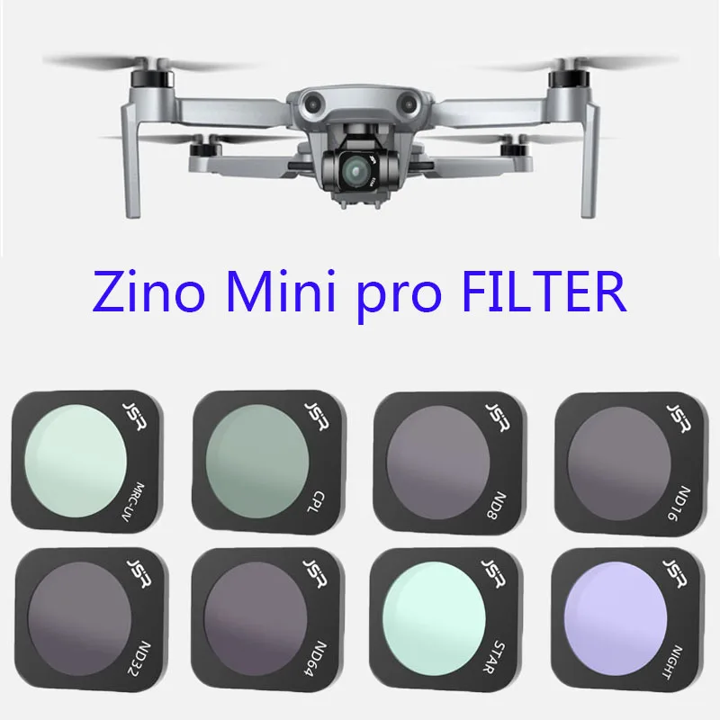 Фильтр объектива для Hubsan ZINO Mini PRO UV CPL ND STAR ночной фильтр Оптическое стекло ND8 ND16 ND32