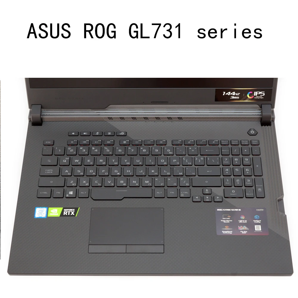 Защитный чехол для ASUS ROG Strix G Hero Iii Scar 3 GL731 GL731GT GL731GU G731 GW 17 дюйма|Чехлы клавиатуры| |