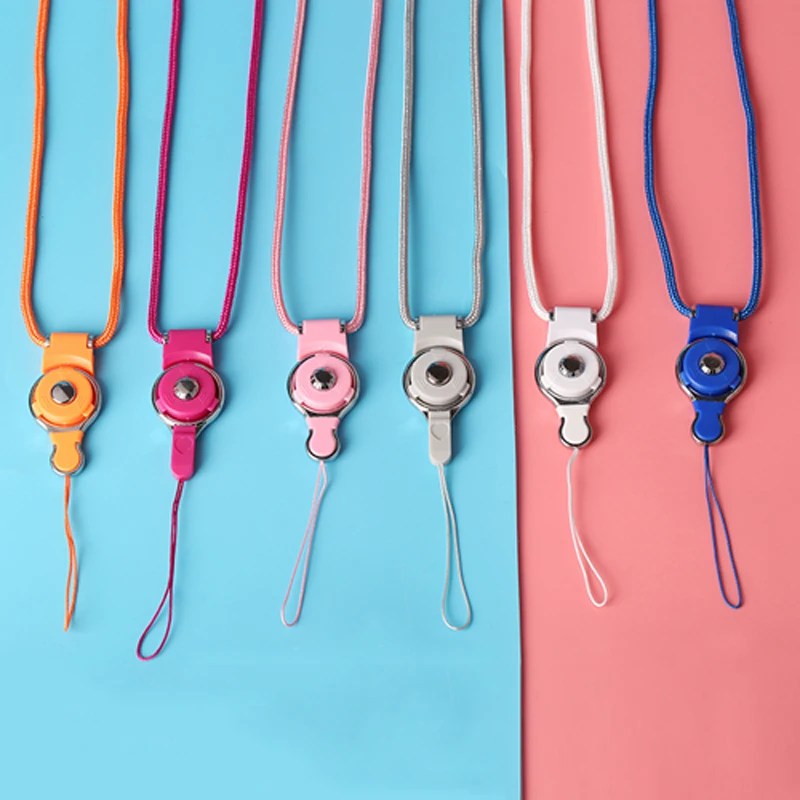 

1pcs Cell Mobile Phone Camera Neck Lanyard Detachable Multifunction Strap ID Card Key Ring Holder DIY Lanyard Strap for IPhone12