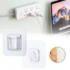 Двусторонние настенные крючки, водонепроницаемые маслонепроницаемые самоклеящиеся крючки, многоразовые бесшовные подвесные крючки для хранения в ванной