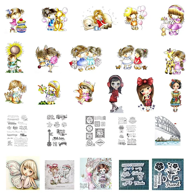 

Резиновые штампы «С Днем Рождения», «сделай сам» со словами, клеющиеся, для скрапбукинга, изготовления открыток, в стиле ретро, для фотоальб...