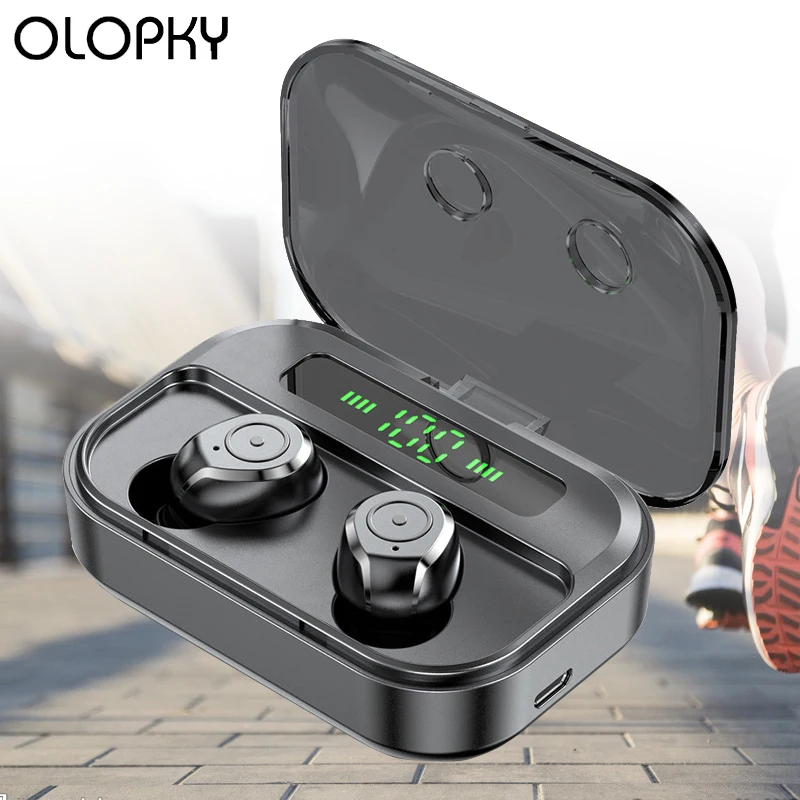 

2020 NEW Wireless Bluetooth 5.0 Earphones Tws Headset Dual-Pass Business Call Earbud Stereo Wireless Sports Headset Earphones