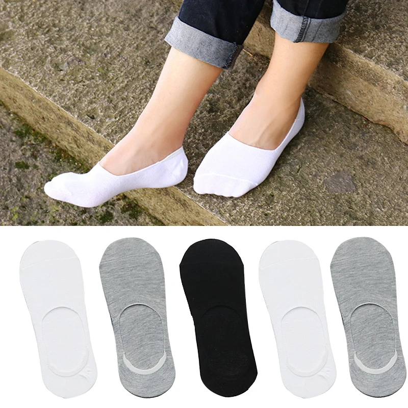 

10-5pair Summer Invisible Boat Socks for Women Comfortable Cotton Cartoon Animal Low Socks Slipper Breathable Short Socks Meias