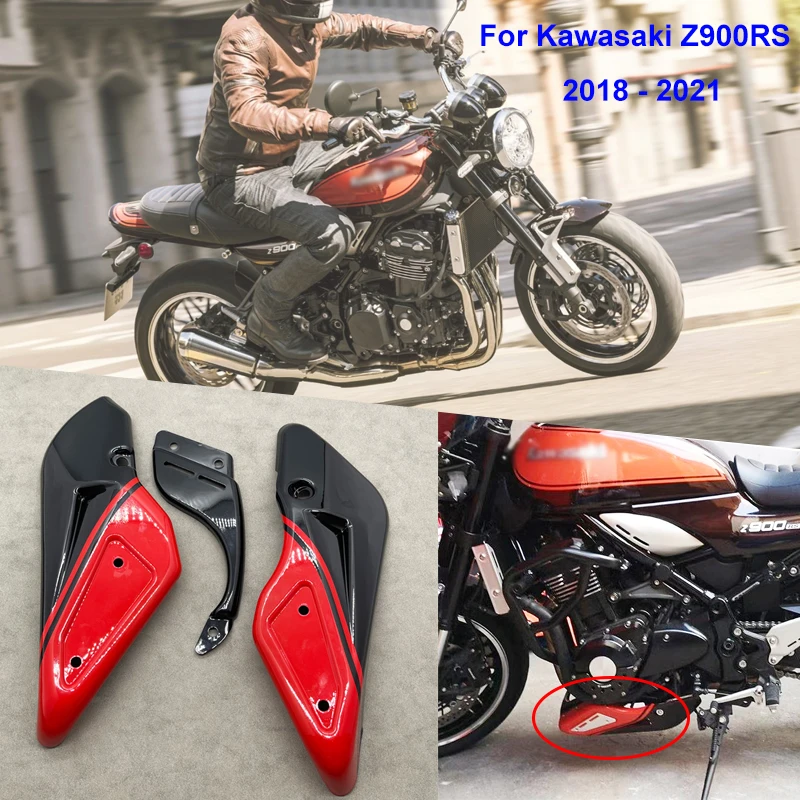 Новинка Z900RS Нижняя обтекатель корпуса Защитная крышка двигателя протектор для