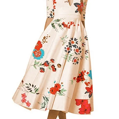 

Пикантное платье средней длины с глубоким V-образным вырезом и рукавами 0, 8, 55-1