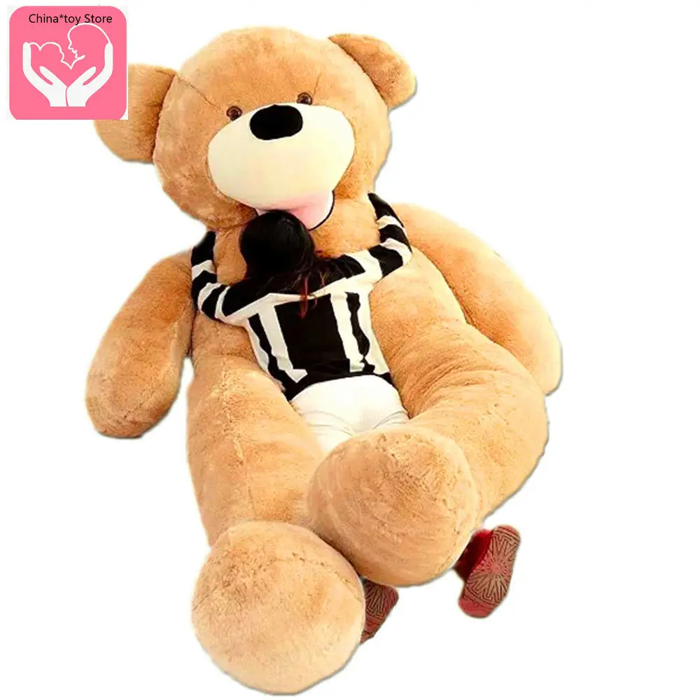 134 ''огромный гигантский больших Teddy Bear Мягкие плюшевые игрушки 340 см мягкие