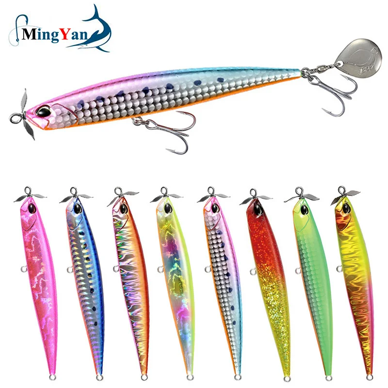 

Новый 110 мм 27 гр приманка для рыбалки карандаш VIB опускается на дно жесткая наживка 3D воблер с глазками тройной крючок воблер типа Минноу япо...