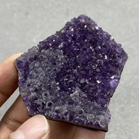 the color of the natural brazilian amethyst rough is very good in purple 30