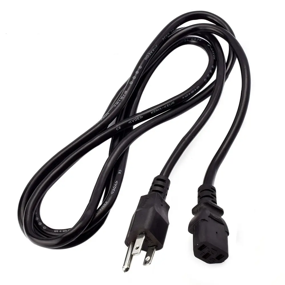 1 шт. прочный 3 зубца 2 м США адаптер питания переменного тока кабель провод для