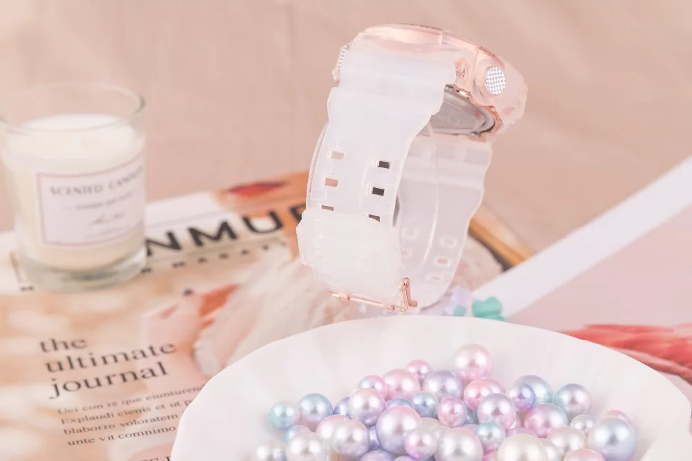 Reloj mujer модные светящиеся электронные часы с будильником большие спортивные часы женские цифровые часы женские студенческие часы zegarek pandora& A