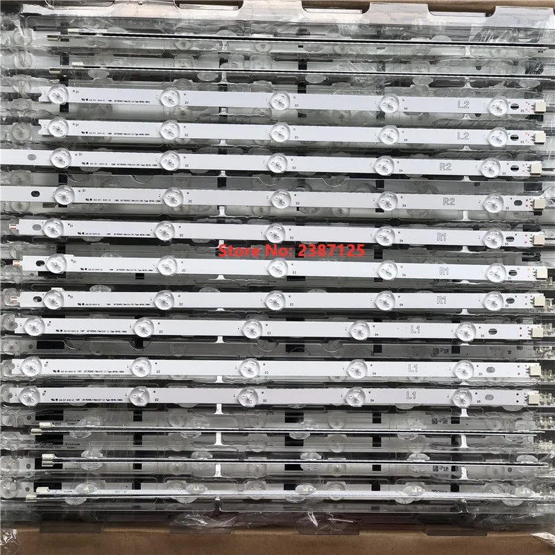 Новый комплект 10 шт. R1 L1 R2 L2 светодиодный сменный ремешок для LG LC420DUE 42LN5400 6916L 1385A 1386A