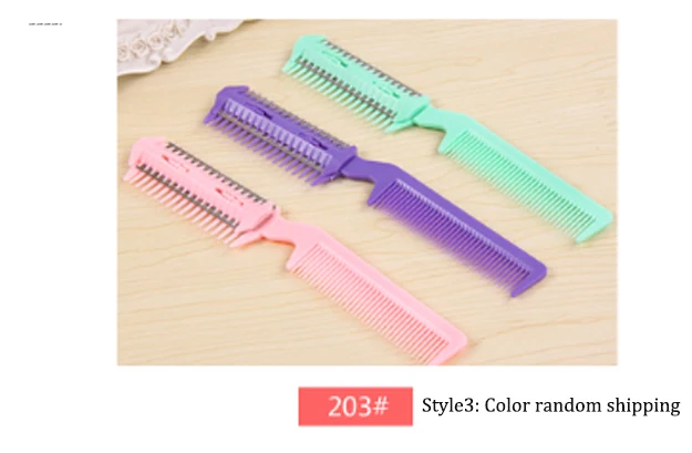 Расческа для волос триммер челки детский резак истончение стрижка инструменты