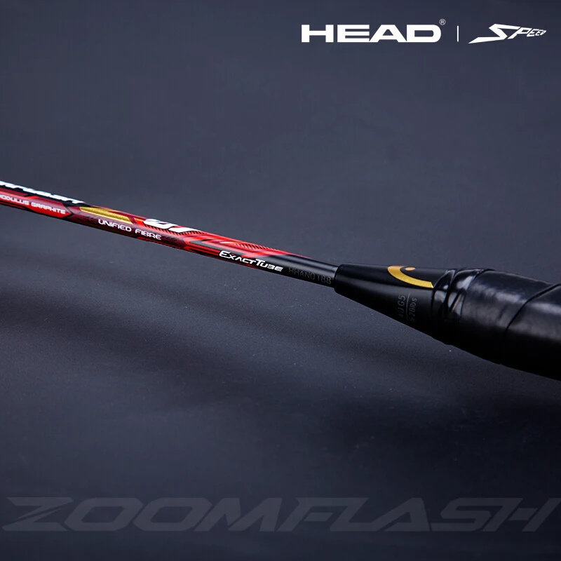 Натуральная головка Zoomflash высокой Натяжной ракетки для бадминтона, экспансивная 4u легкая полная Бадминтонная ракетка с чехлом для ракетки