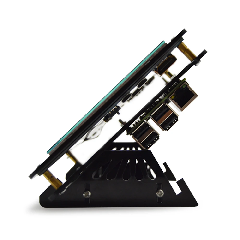 Raspberry pi 7 дюймов Сенсорный экран ЖК-дисплей Дисплей и акриловую продукцию