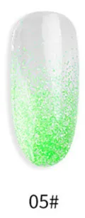 05 grass green 10 г блеск для ногтей пыль 12 цветов лазерный цветной блесток лак порошок Маникюр Валентина пигмент искусство советы - Цвет: 05 grass green