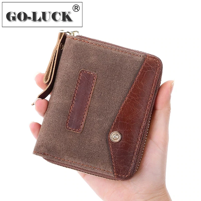 Несколько Функция RFID ID кредитных держатель для карт Для мужчин кошелек из