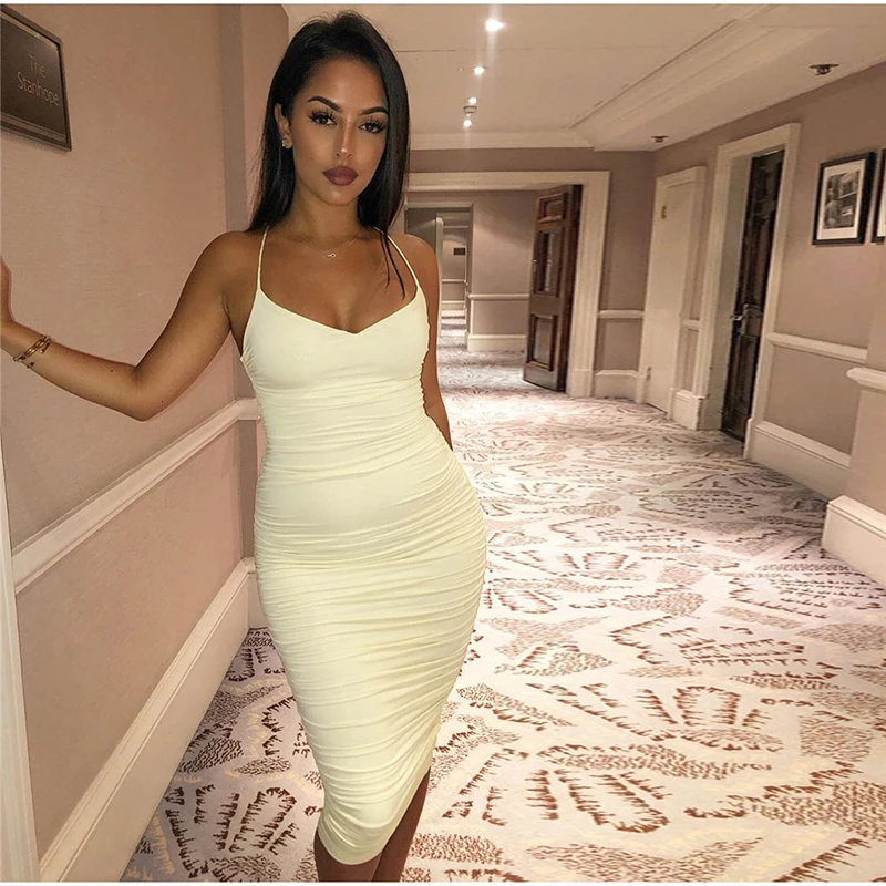 Женское двухслойвечерние платье с V образным вырезом открытой спиной и