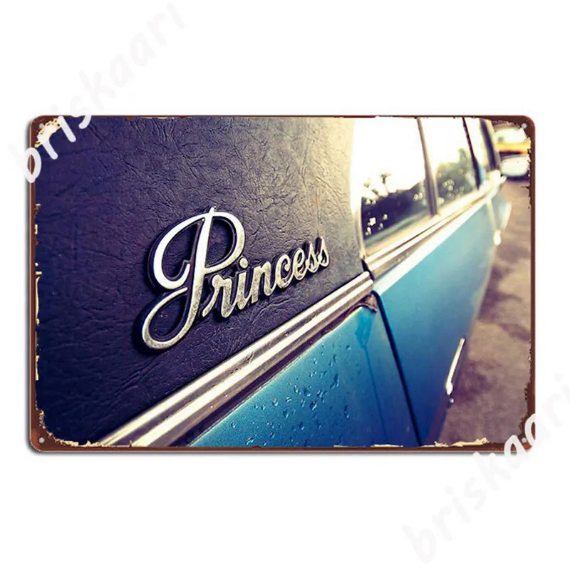 Принцесса металлические знаки настенный паб гараж печать на стене Декор