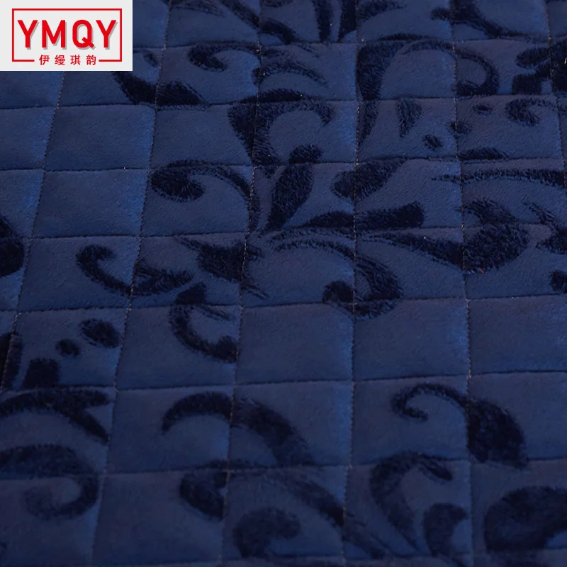 YMQY постельные принадлежности кровать юбка комплект наволочки бархат толстые