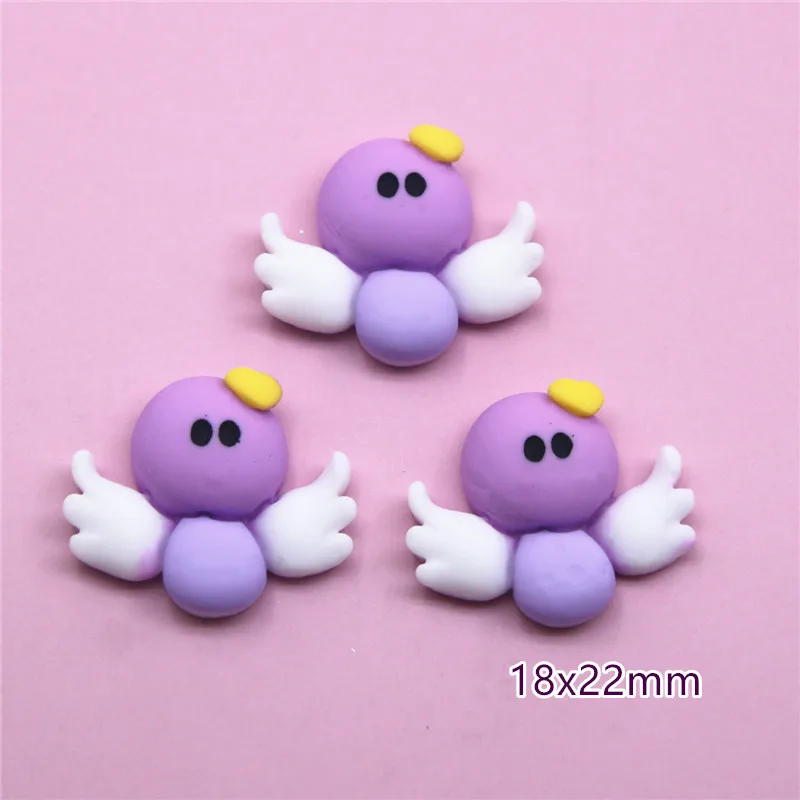 Резиновая гусеница/лягушка/паук/птичка/курица плоская спина кабошон