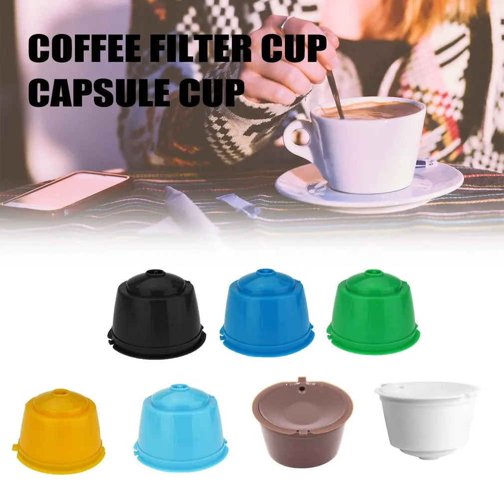 Маленький размер корзины для фильтров кофе многоразовые пустые кофейные капсулы