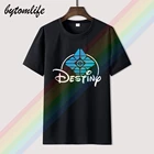 2019 оригинальный дизайн, футболки для мужчин с коротким рукавом, косплей, эмблема Destiny 2 Forsaken