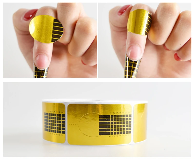 20 шт. профессиональная французская форма для ногтей кончики дизайна акриловый