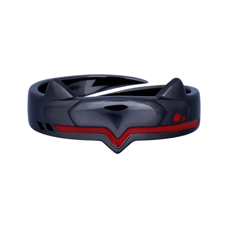 Аниме эва АСУКА Лэнгли Сорю EVANGELION-01 Косплей S925 серебро кольцо для мужчин и женщин