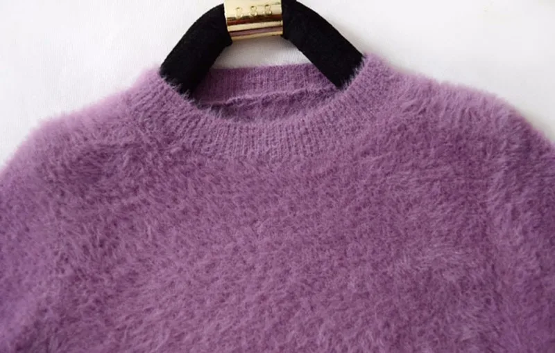 Sweater Women Pull Femme Winter Warm Sweaters Mohair Clothes 2020 Jumper Christmas Pull Fluffy Sweater Fuzzy Fur Korean Cashmere cardigan for women