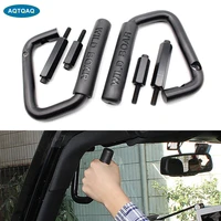aqtqaq 1set car interior metal armrest grab handles off road accessories fit for jeep for wrangler
