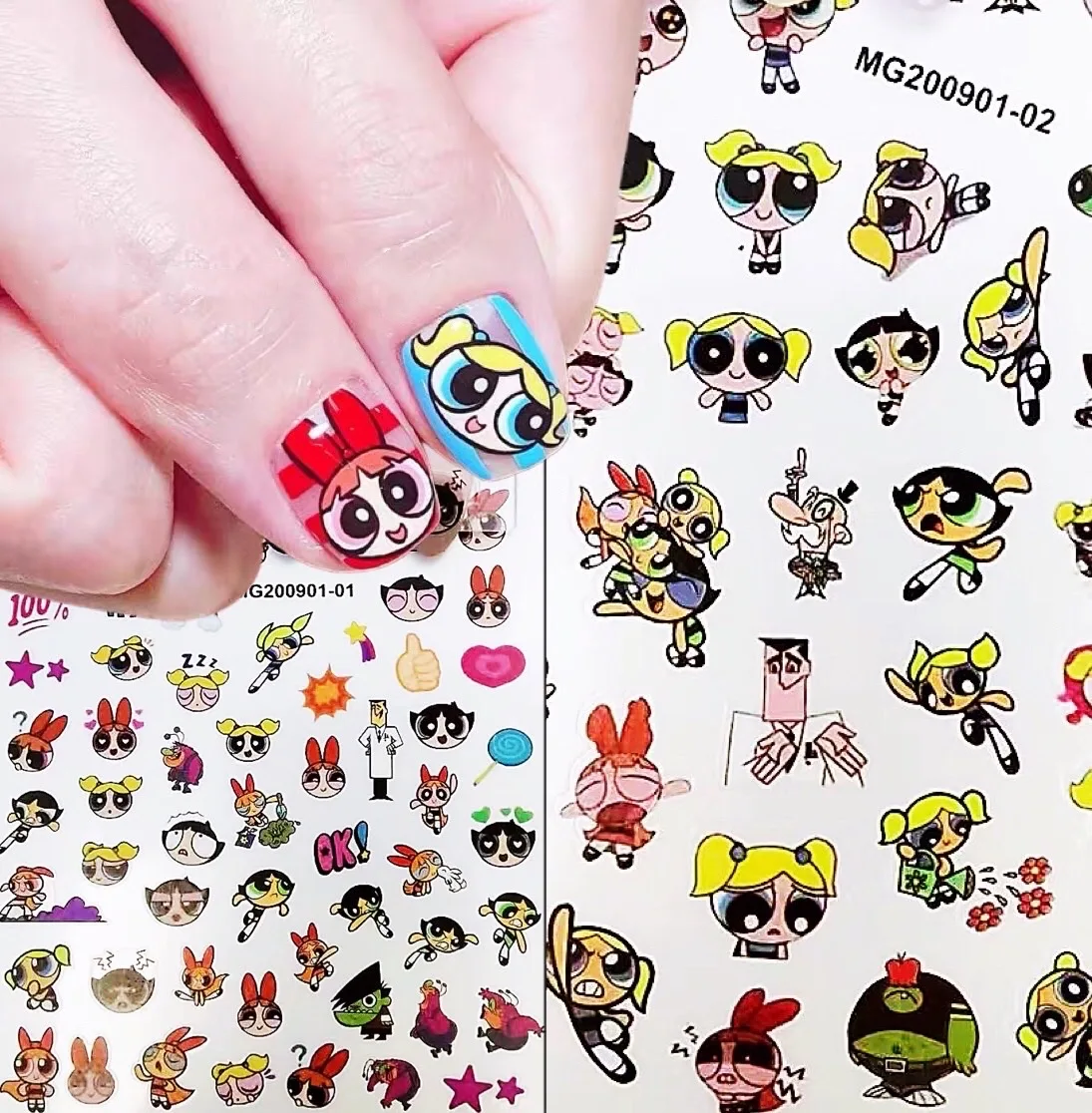 

Girls Design Nails Art Manicure Back Glue Nail decorations Nail sticker Nail art Nail ornament