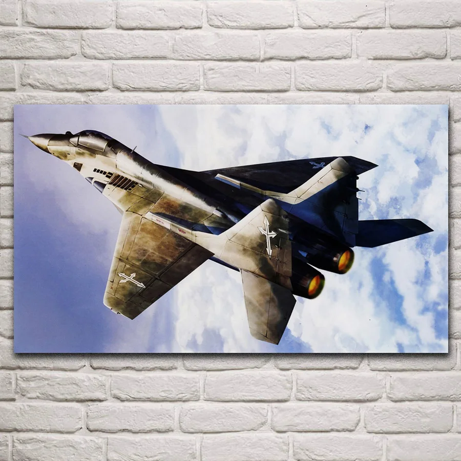 

air force fighter Military flight aircraft in cloud posters on the wall picture home living room decoration for bedroom KM210