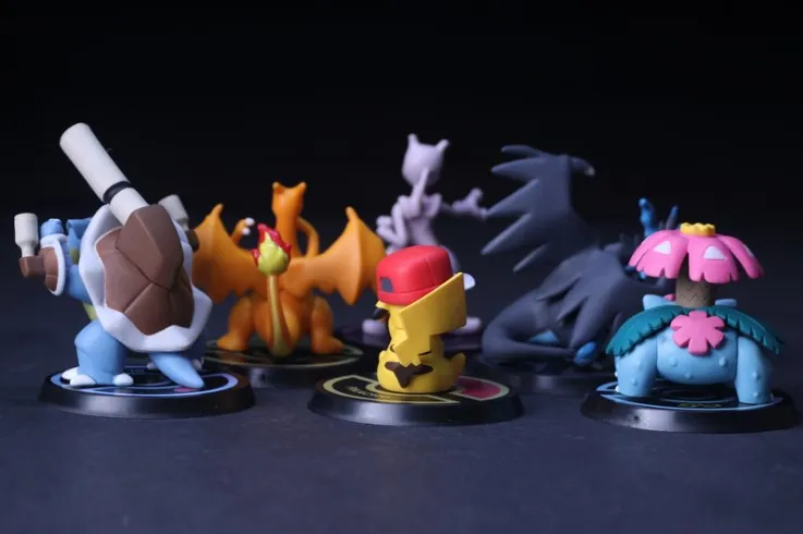Большой размер X Y Hydreigon Entei Genesect Raichu pika аниме экшн& toyp Покемон Фигурки Коллекция Модель игрушки подвижная база