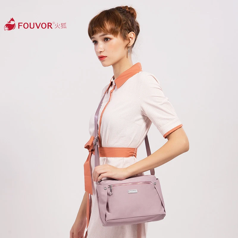Fouvor 2019 летняя модная женская сумка мессенджер Повседневная оксфордская на плечо