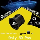 Двигатель QX, 70 мм, 2,7 кг, тяговое усилие кВ, многолопастной вентилятор с 12 лопастями, бесщеточный двигатель 6S для РУ самолета, аксессуары для дрона