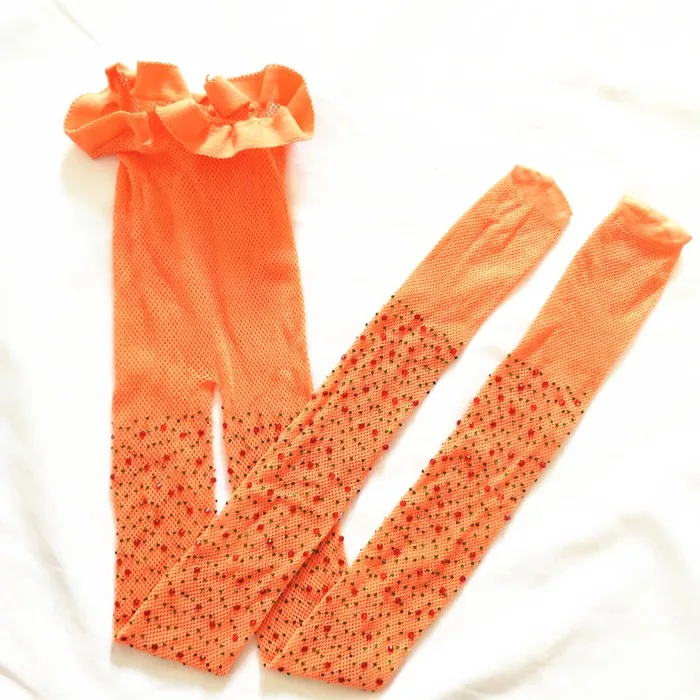 Стильная детская одежда для маленьких девочек с блестками чулки малышей