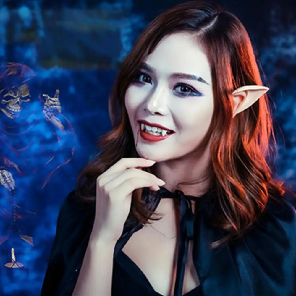 Вампир зубы клыки зубные протезы реквизит Хэллоуин костюм Вечерние Маски