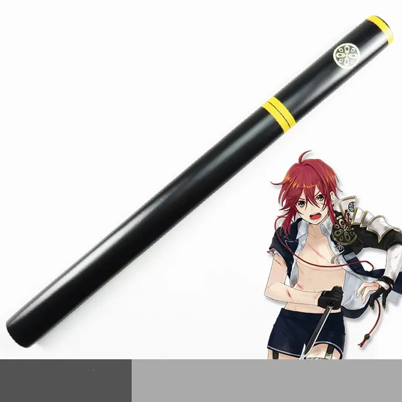 Touken Ranbu онлайн Shinano Toushirou искусственный меч Косплей Prop самурайский меч|Реквизит