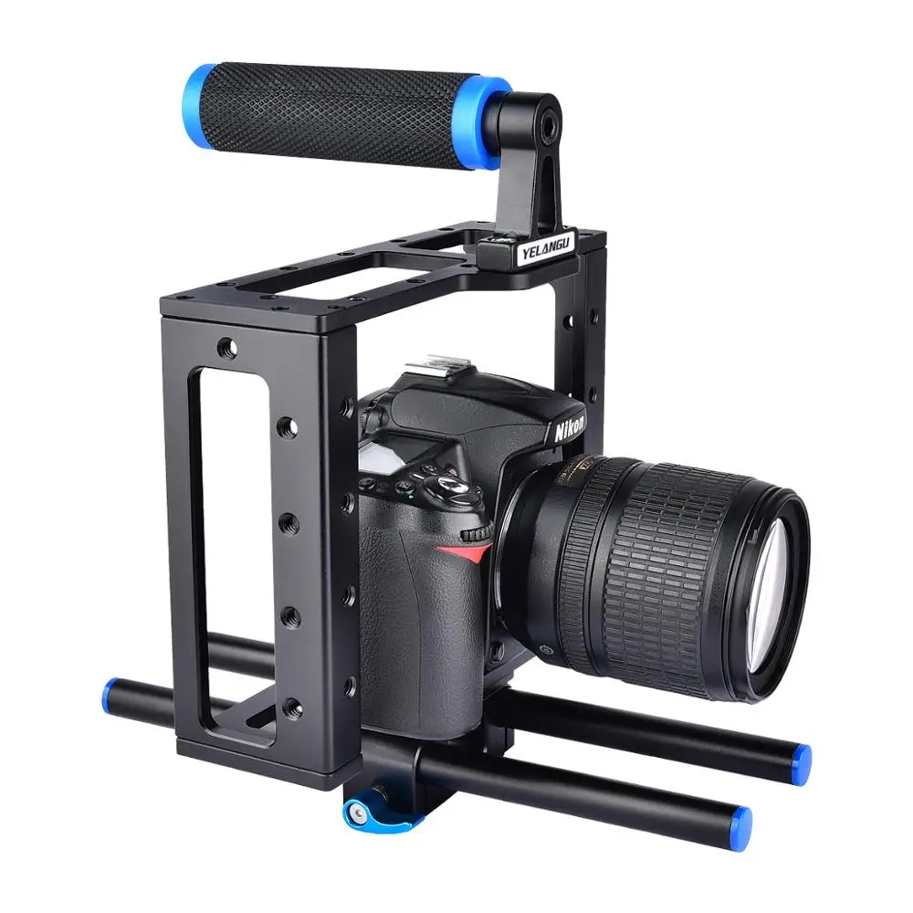 

Camera Cage Handheld Filmmaking Kit SLR Photography Protective Frame Video Stabilizer /w Follow Focus/Matte Box for Canon Nikon