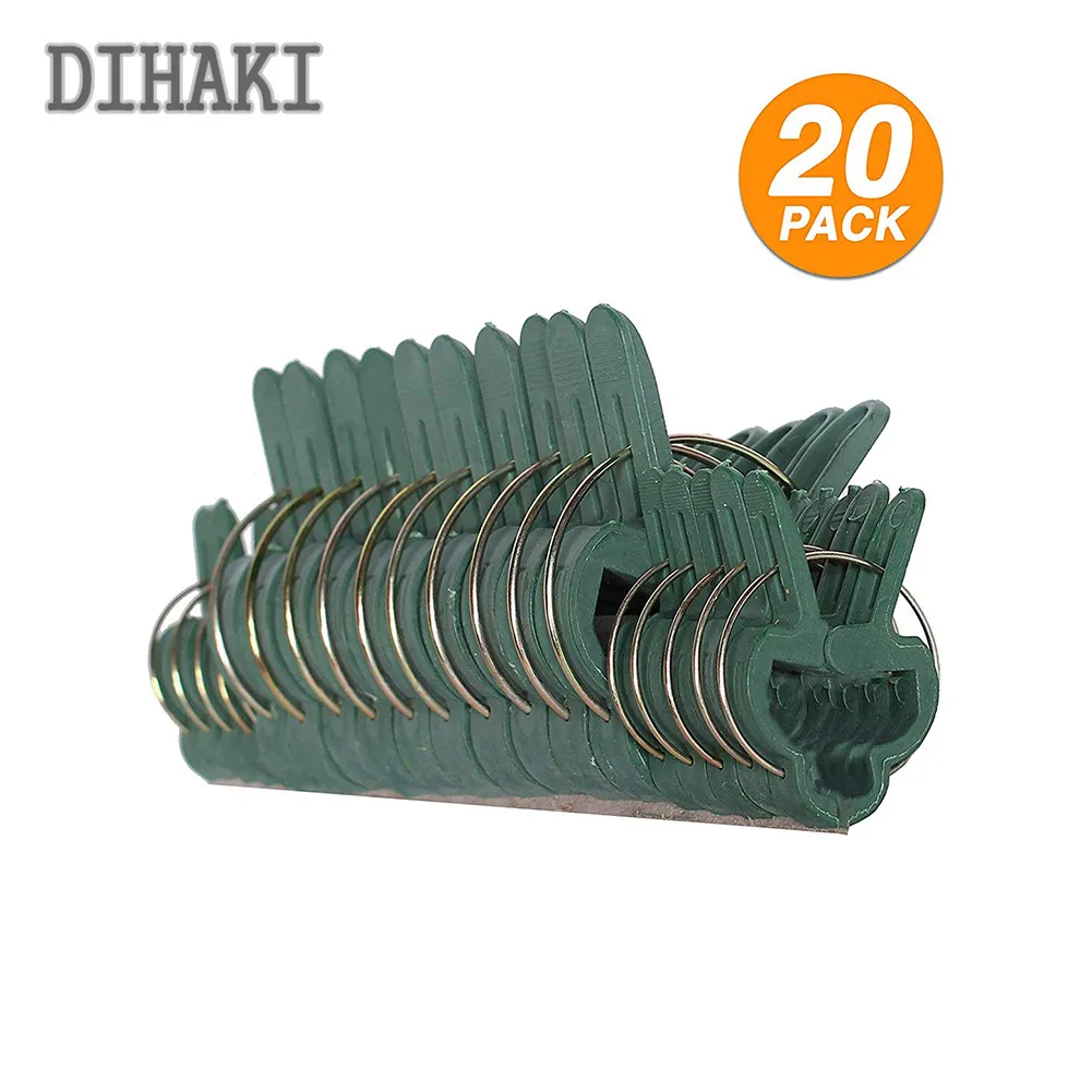 

20 шт./компл. садовое растение зажимы Пластик фиксированная сумма Шпилька с растением зажимы для галстуков вот уже многие годы мы отбираем по...