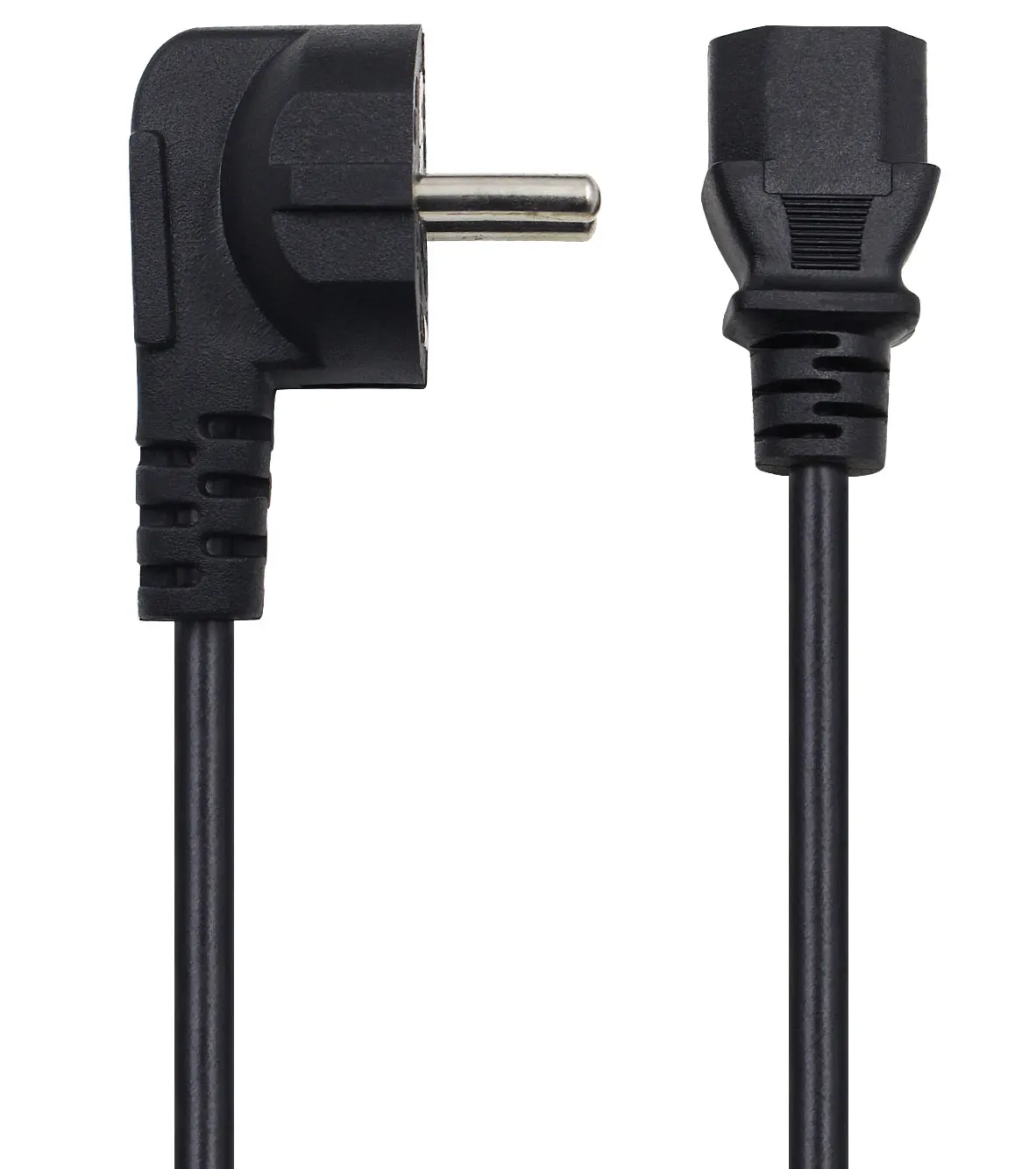 ЕС 3 зубец Мощность кабель EU разъем для стационарного персонального компьютера