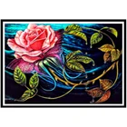 5D алмазная живопись Полный алмаз цветок круглая Алмазная мозаика узор украшение дома DIY ручной работы