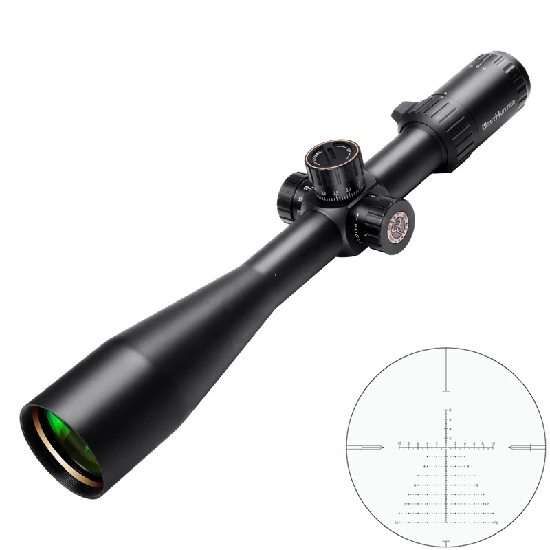 Оптический прицел WESTHUNTER HD 6 24X50 FFP оптический с дальним расстоянием первым