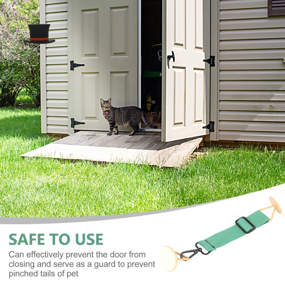 

Adjustable Pet Door Strap Practical Cat Door Creative Pet Door