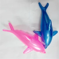 fish swimming party kids blow up inflatable dolphin toy gift prop pool beach