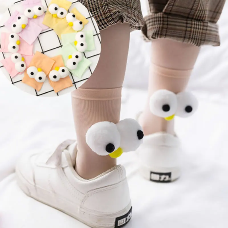 Носки из стальной проволоки как по колено или короткие носки Мультяшные прямые