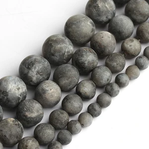 Бусины круглые из Лабрадорита, 46810 мм, 15 дюймов
